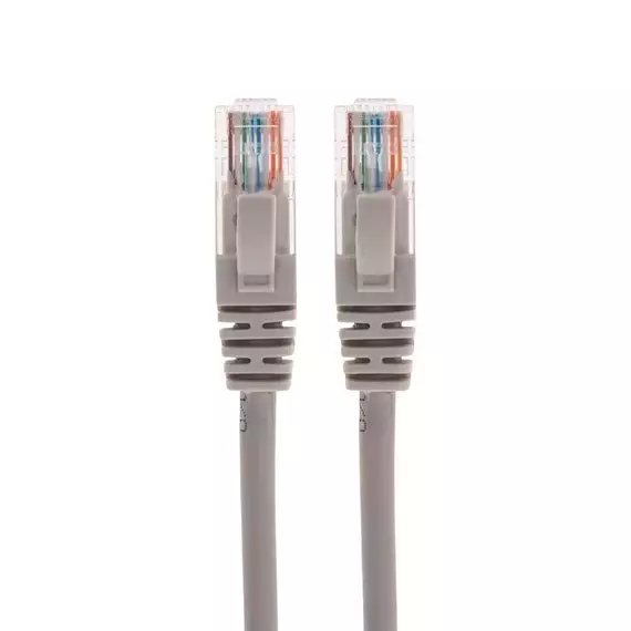Патч-корд U/UTP CAT 5e RJ45-RJ45 26AWG LSZH сер. 2м Rexant 02-0100-2, изображение 2