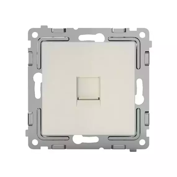 Розетка компьютерная 1-м СП Pixel RJ45 кат.5E механизм беж. TOKOV ELECTRIC TKE-PX-RC1-C02, изображение 2