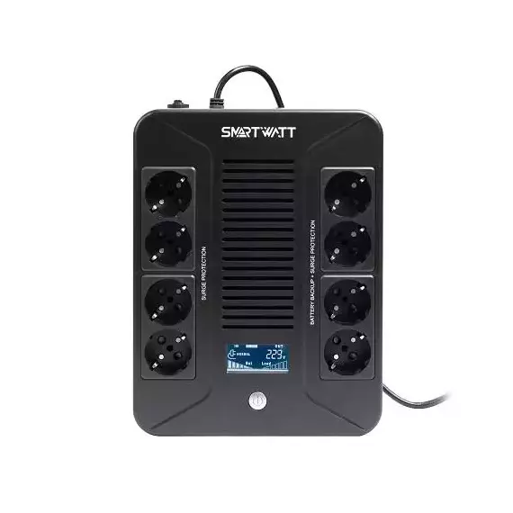 Источник бесперебойного питания UPS SAFE PRO LCD 1000 SmartWatt