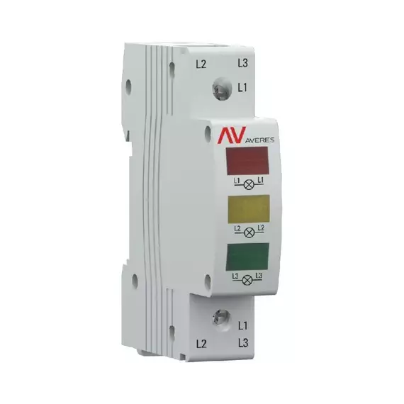 Индикатор напряжения трехфазный AV-L EKF AVERES EKF av-l-3ph-averes, изображение 4