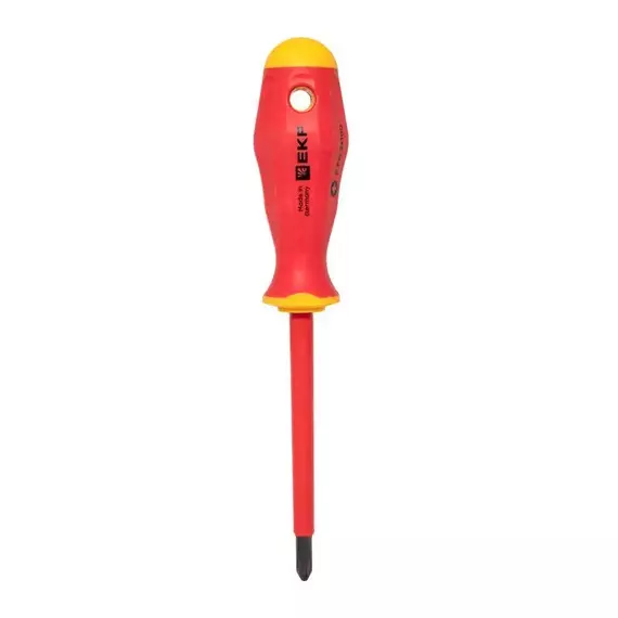 Отвертка Professional PH2х100мм VDE 1000В EKF ph-2-100-pro-in, изображение 3