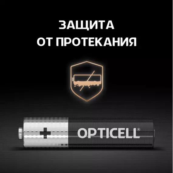 Элемент питания алкалиновый AAA/LR03 (блист. 6шт) Basic Opticell 5051007, изображение 3
