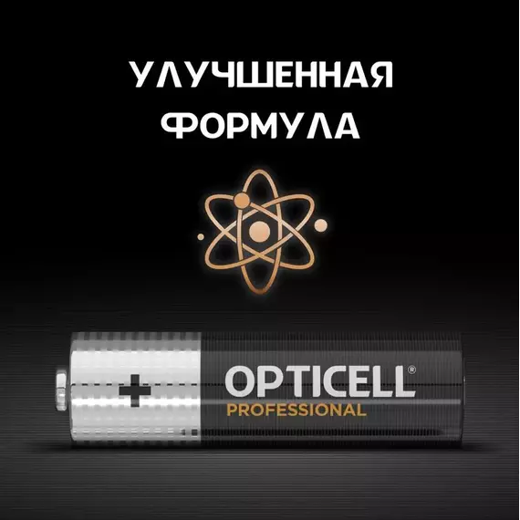 Элемент питания алкалиновый AA/LR6 (блист. 6шт) Professional Opticell 5052003, изображение 7