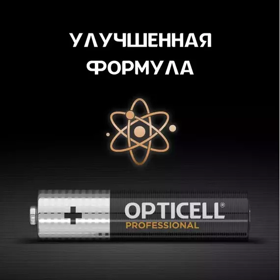 Элемент питания алкалиновый AAA/LR03 (блист. 12шт) Professional Opticell 5052006, изображение 7