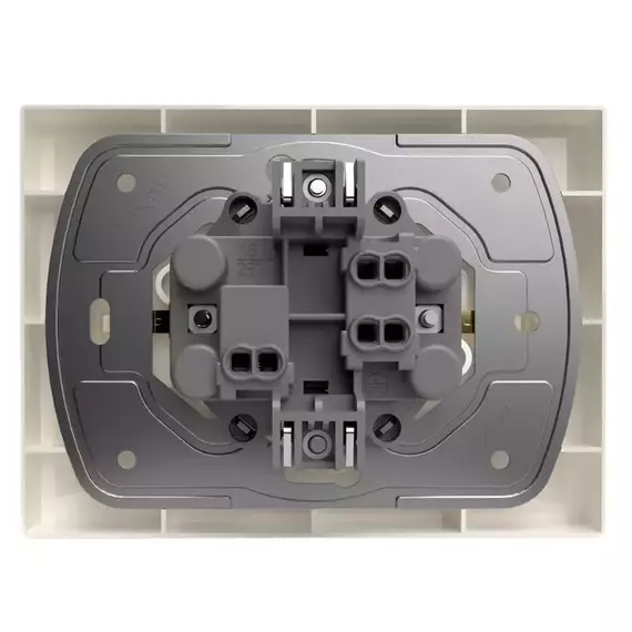 Розетка 2-м СП Pixel 16А IP20 с заземл. защ. шторки в сборе беж. TOKOV ELECTRIC TKE-PX-R2FZSF-C02, изображение 5