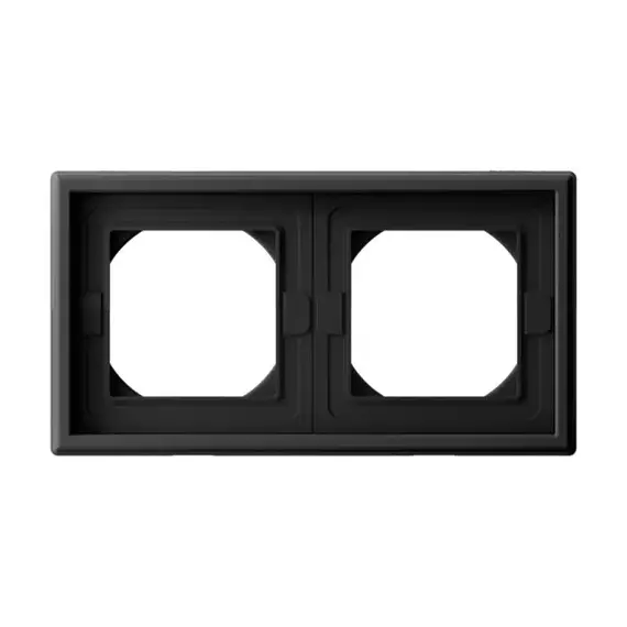 Рамка 2-м ArtGallery IP44 карбон SE GAL441002