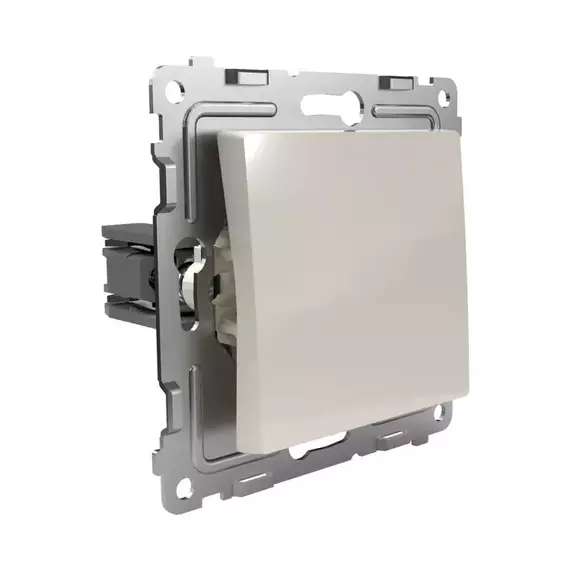 Переключатель проходной 1-кл. СП Pixel 10А IP20 механизм беж. TOKOV ELECTRIC TKE-PX-P1-C02, изображение 3