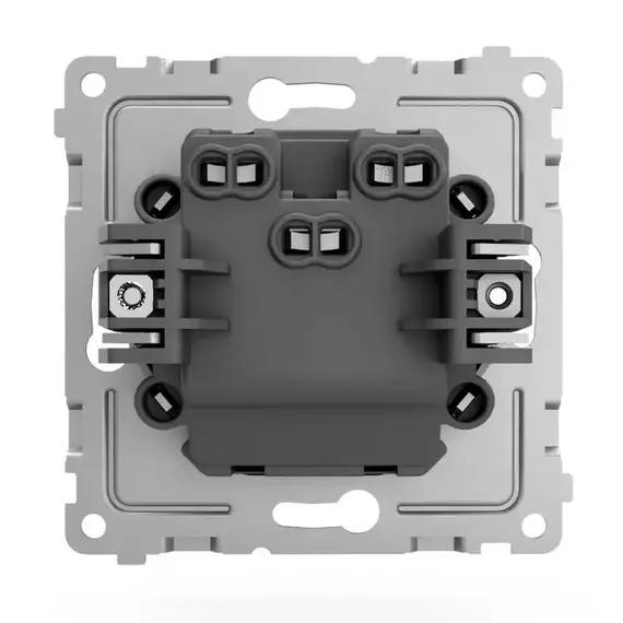 Переключатель проходной 2-кл. СП Pixel 10А IP20 механизм карбон TOKOV ELECTRIC TKE-PX-P2-C14, изображение 5