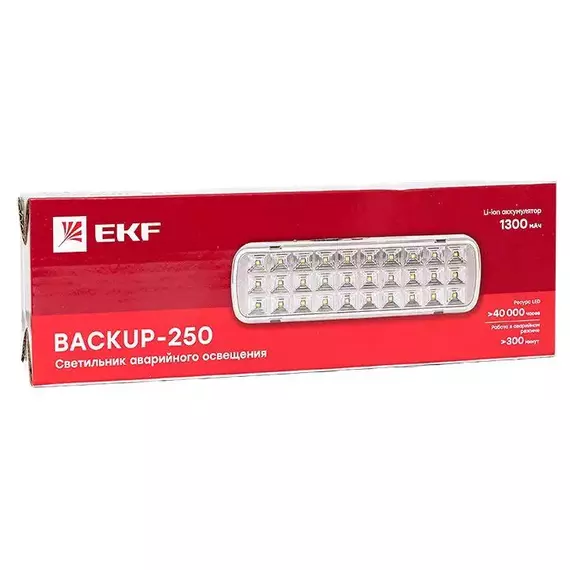 Светильник аварийного освещения BACKUP-250 LED PROxima EKF dpa-102, изображение 9