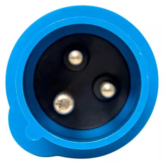 Вилка переносная 013 2Р+РЕ 16А 220В IP44 PROxima EKF ps-013-16-220-PRO, изображение 3