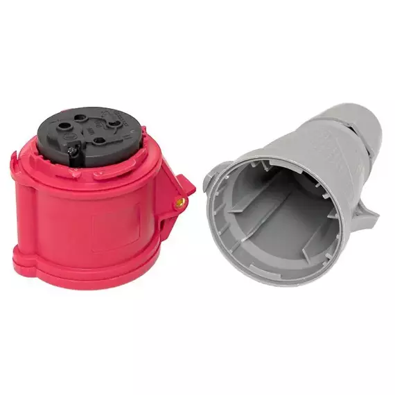 Розетка переносная 224 3P+PE 32А 380В IP44 PROxima EKF ps-224-32-380-PRO, изображение 8