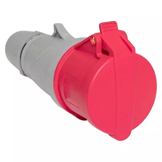 Розетка переносная 224 3P+PE 32А 380В IP44 PROxima EKF ps-224-32-380-PRO, изображение 9