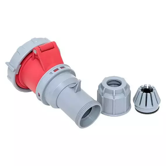 Розетка переносная 2242 3Р+РЕ 32А 380В IP67 PROxima EKF ps-2242-32-380, изображение 5