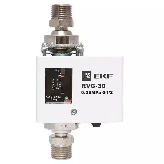 Реле перепада давления RVG-30-0.35-2 (0.35 МПа) EKF RVG-30-0.35-2, изображение 4