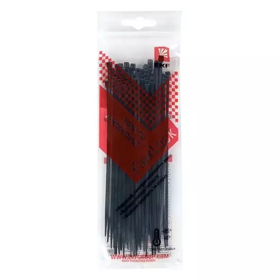 Хомут P6.6 2.5x150 FlexLock стандартный черн. (уп.50шт) PROxima EKF plc-fl-ctsb-2.5x150-r, изображение 3