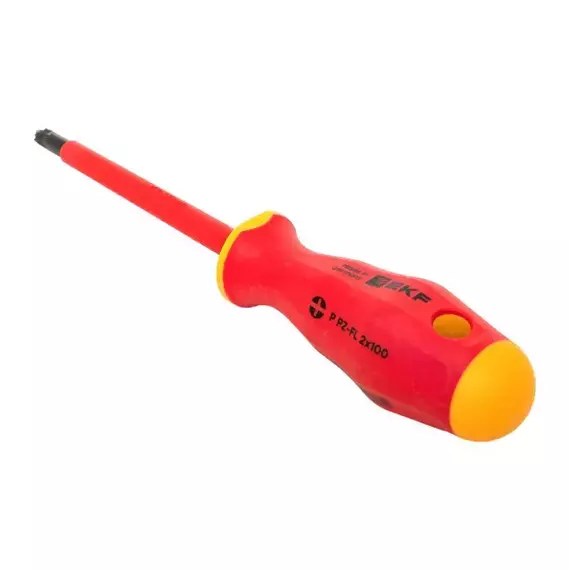 Отвертка Professional PZ-FL2х100мм VDE 1000В EKF pz-fl-2-100-pro-in, изображение 6