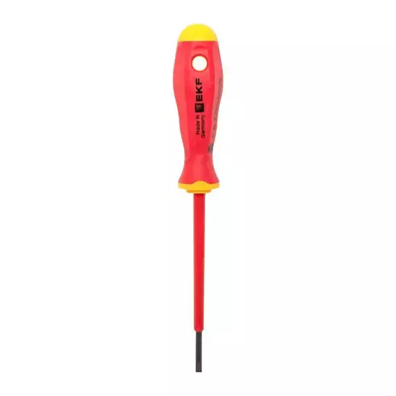 Отвертка Professional SL2.5х0.4мм VDE 1000В EKF sl-2.5-0.4-pro-in
