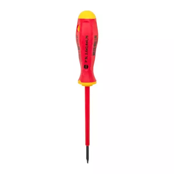 Отвертка Professional SL2.5х0.4мм VDE 1000В EKF sl-2.5-0.4-pro-in, изображение 2