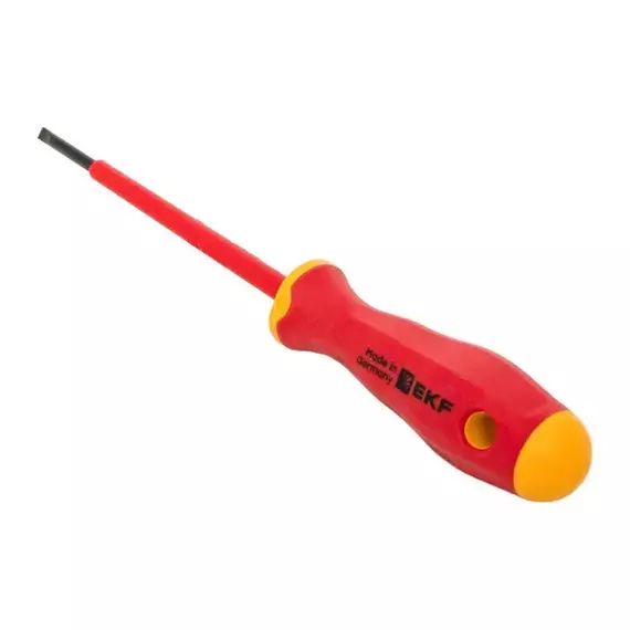 Отвертка Professional SL2.5х0.4мм VDE 1000В EKF sl-2.5-0.4-pro-in, изображение 5