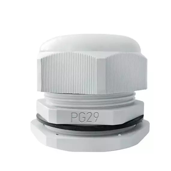 Ввод кабельный (сальник) PG-29 IP68 сер. TOKOV ELECTRIC TKE-PG-29-G, изображение 2