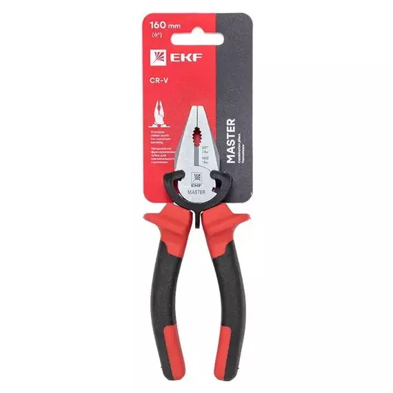 Пассатижи 160мм Master Basic EKF pas-160-mas, изображение 6