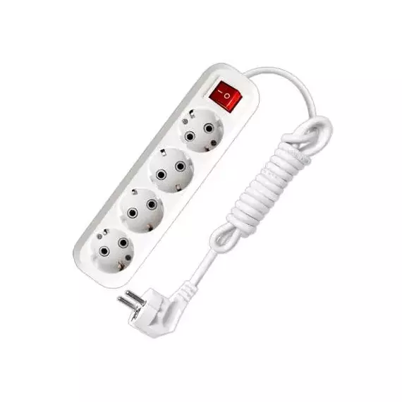 Удлинитель 4х2м с заземл. 16А IP20 S-304 с выкл. ПВС 3х1 UNIVersal 9634419