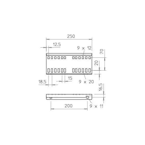 Соединитель продольный H110 LVG 110 FS OBO 6216545, изображение 2