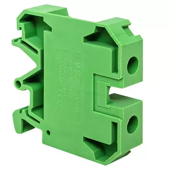 Колодка клеммная JXB-16/35 (90а) зел. EKF plc-jxb-16/35gn, изображение 4