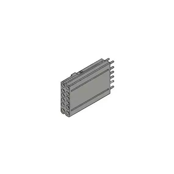 Адаптер для вторичных цепей втычн./выкатн. выкл. 12pin ADP AUX T4-T5-T6 P/W ABB 1SDA054923R1