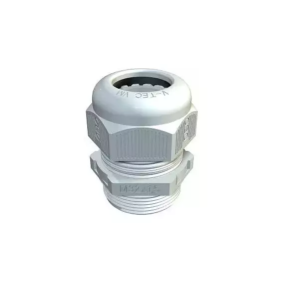 Ввод кабельный Dкаб. 16-28 (Dмонтаж. отв. 40) IP68 свет. сер. V-TEC VM40 LGR OBO 2022872, изображение 3