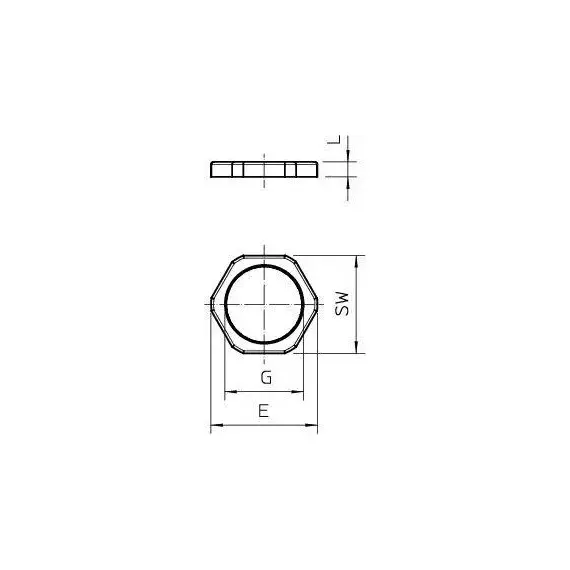 Контргайка PG-Резьба 116 VDE PG11 PA OBO 2048116, изображение 2