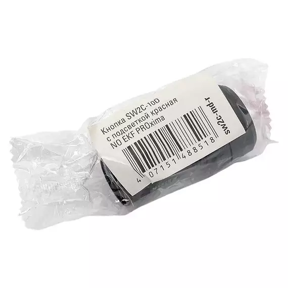 Кнопка SW2C-10D с подсветкой красн. NO EKF sw2c-md-r, изображение 5
