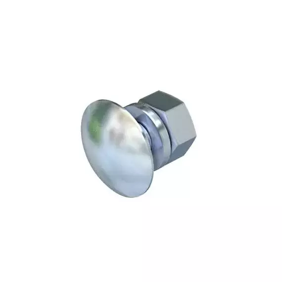 Комплект креп. M12х25 FRS 12х25 F (болт плос/гол.+гайка+шайба) OBO 6406254