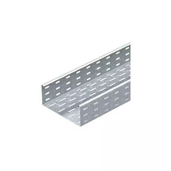 Лоток листовой перфорированный 100х85 L3000 сталь 1мм MKS 810 FS OBO 6057101