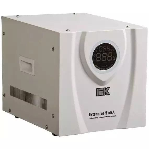 Стабилизатор напряжения Extensive 5кВА переносной IEK IVS23-1-05000