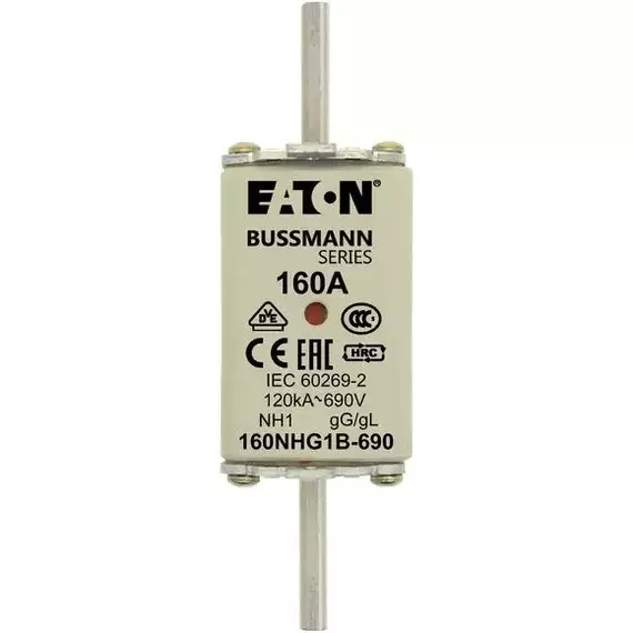 Предохранитель NH 160A 690В gG 1 двойная индикация EATON 160NHG1B-690, изображение 2