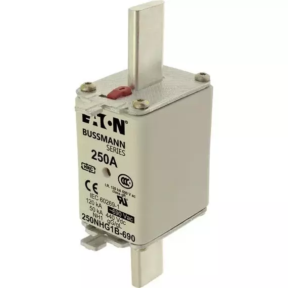 Предохранитель NH 160A 690В gG 1 двойная индикация EATON 160NHG1B-690, изображение 7