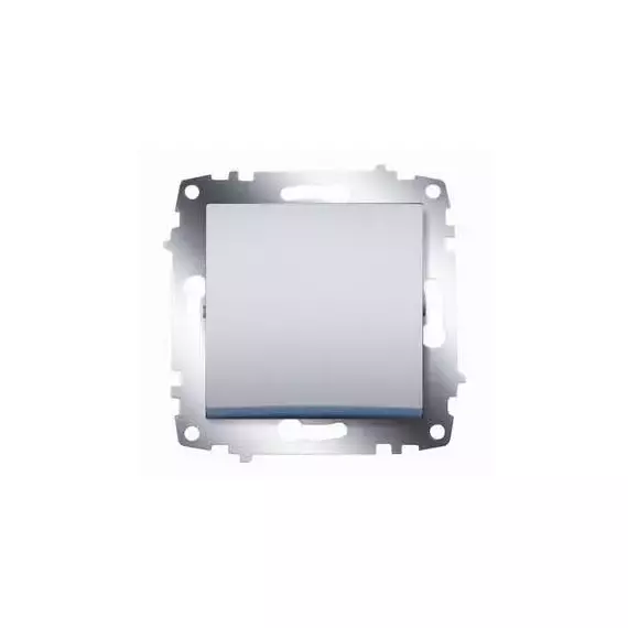 Выключатель 1-кл. 1мод. СП Cosmo 10А IP20 механизм алюм. ABB 619-011000-200