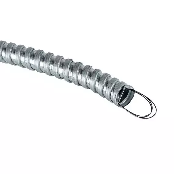 Металлорукав Р3-ЦХ-15 d15мм с протяжкой (уп.20м) EKF mrzn-15-20, изображение 3