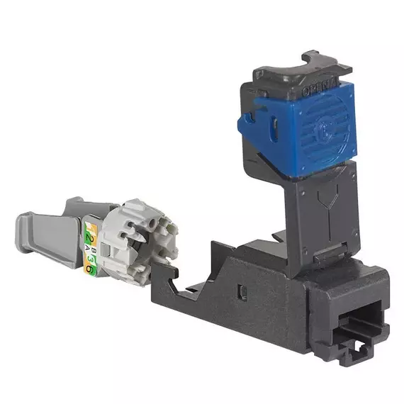 Коннектор высокой плотности кат.6 UTP 6хRJ 45 (уп.6шт) Leg 033763, изображение 2