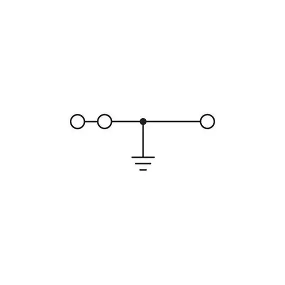 Клемма заземления STS 2.5-TWIN-PE Phoenix Contact 3031733