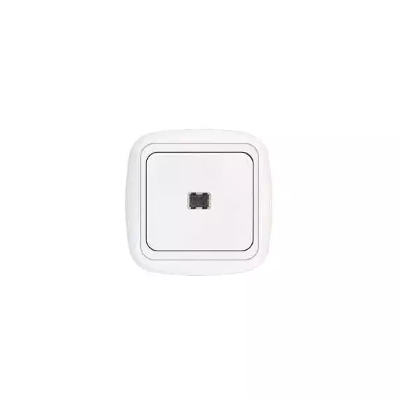 Выключатель 1-кл. СП 10А IP20 с подсветкой бел. Bylectrica С1 10-206