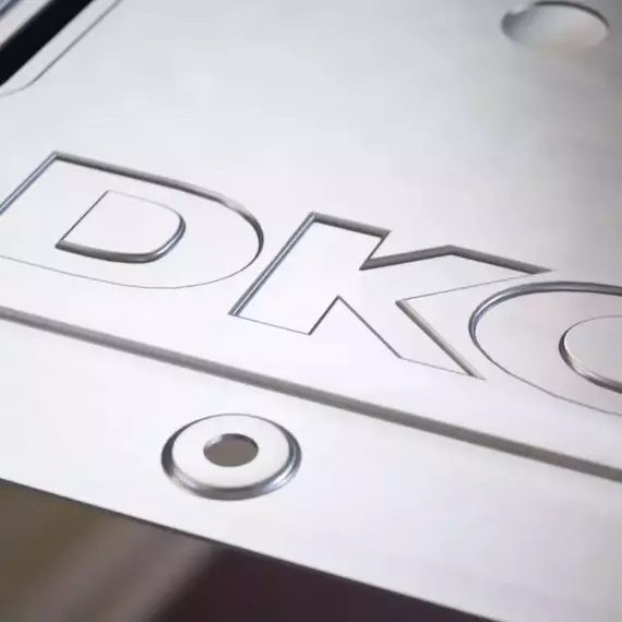 Лоток листовой перфорированный 100х50 L2000 сталь 0.7мм цинк-ламель DKC 35252ZL, изображение 2