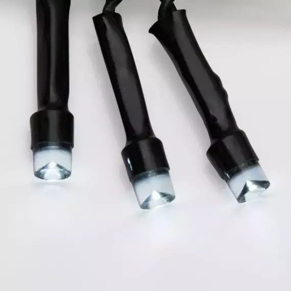 Гирлянда светодиодная "Твинкл Лайт" 10м 80LED бел. 5.7Вт 220-240В IP20 с контроллером 8 режимов провод ПВХ темн. зел. Neon-Night 303-045, изображение 7