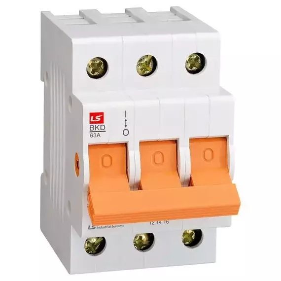Выключатель-разъединитель 3п 125А BKD LS Electric 061301928B
