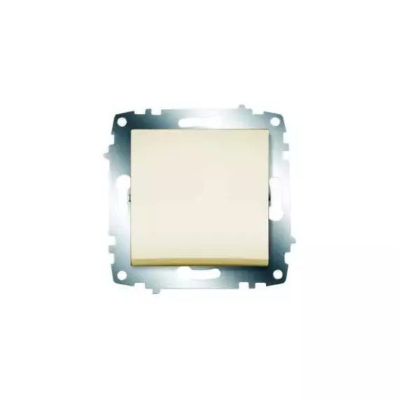 Выключатель 1-кл. 1мод. СП Cosmo 10А IP20 механизм крем. ABB 619-010300-200