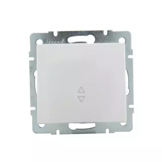 Переключатель проходной 1-кл. СП Rain IP20 механизм бел. LEZARD 703-0288-105