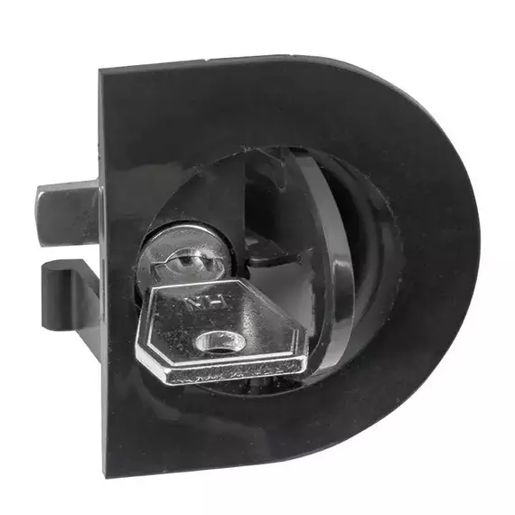 Замок пластиковый черный 30/32-16/13 IP31 PROxima EKF lock-shrn-ip31, изображение 3