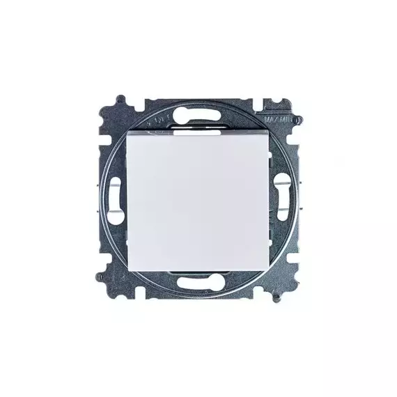 Выключатель кнопочный 1-кл. СП Levit IP20 бел./ледяной ABB 2CHH599145A6001, изображение 4