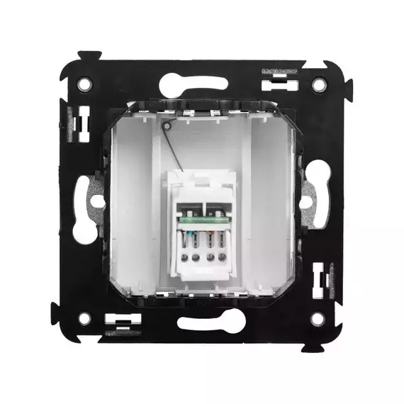 Розетка компьютерная 1-м СП Avanti "Белое облако" RJ45 кат.6 DKC 4400293, изображение 3